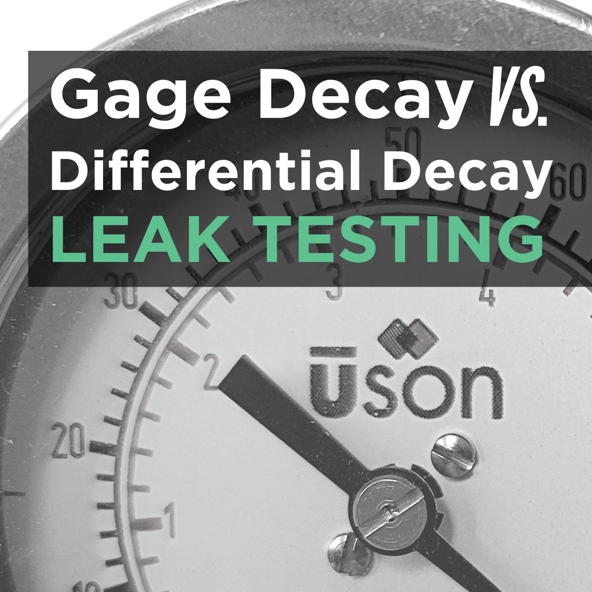 Gauge Decay vs. Differential Decay Testing Do You Know the Difference?